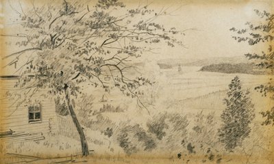 ハドソン川 作： Louis Michel Eilshemius